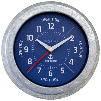 Wandklok met Getijdenmeter 22 cm