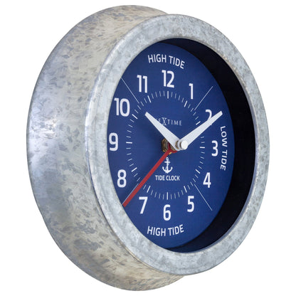 Wandklok met Getijdenmeter 22 cm