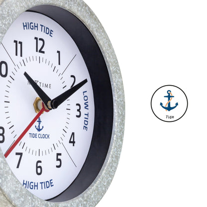 Wandklok met Getijdenmeter 22 cm