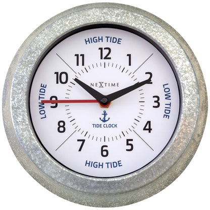 Wandklok met Getijdenmeter 22 cm