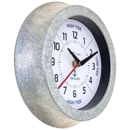 Wandklok met Getijdenmeter 22 cm