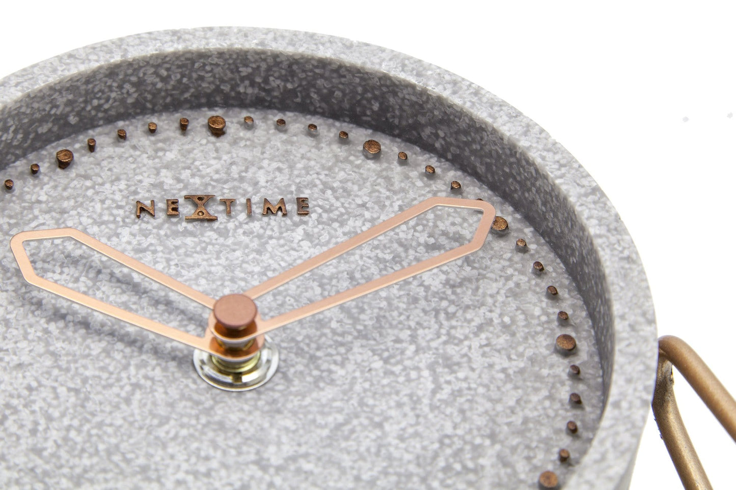Tafelklok Polyresin – Compacte Design Klok – 17 cm