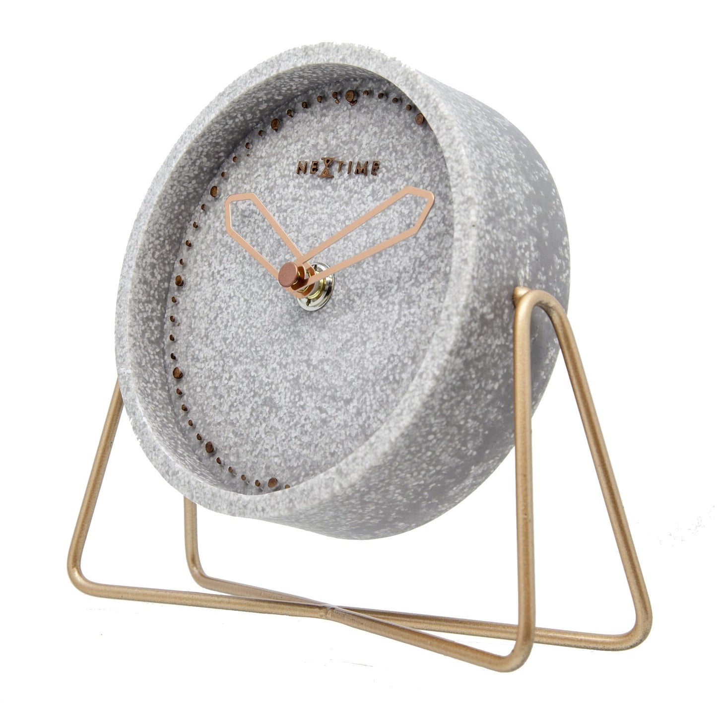 Tafelklok Polyresin – Compacte Design Klok – 17 cm