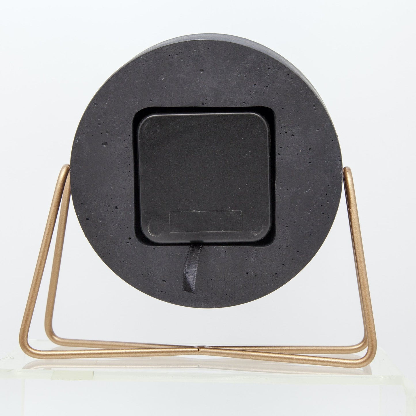 Tafelklok Polyresin – Compacte Design Klok – 17 cm