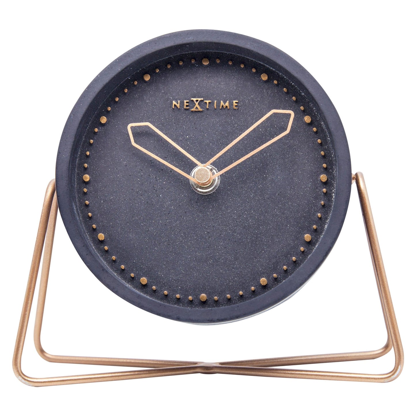 Tafelklok Polyresin – Compacte Design Klok – 17 cm