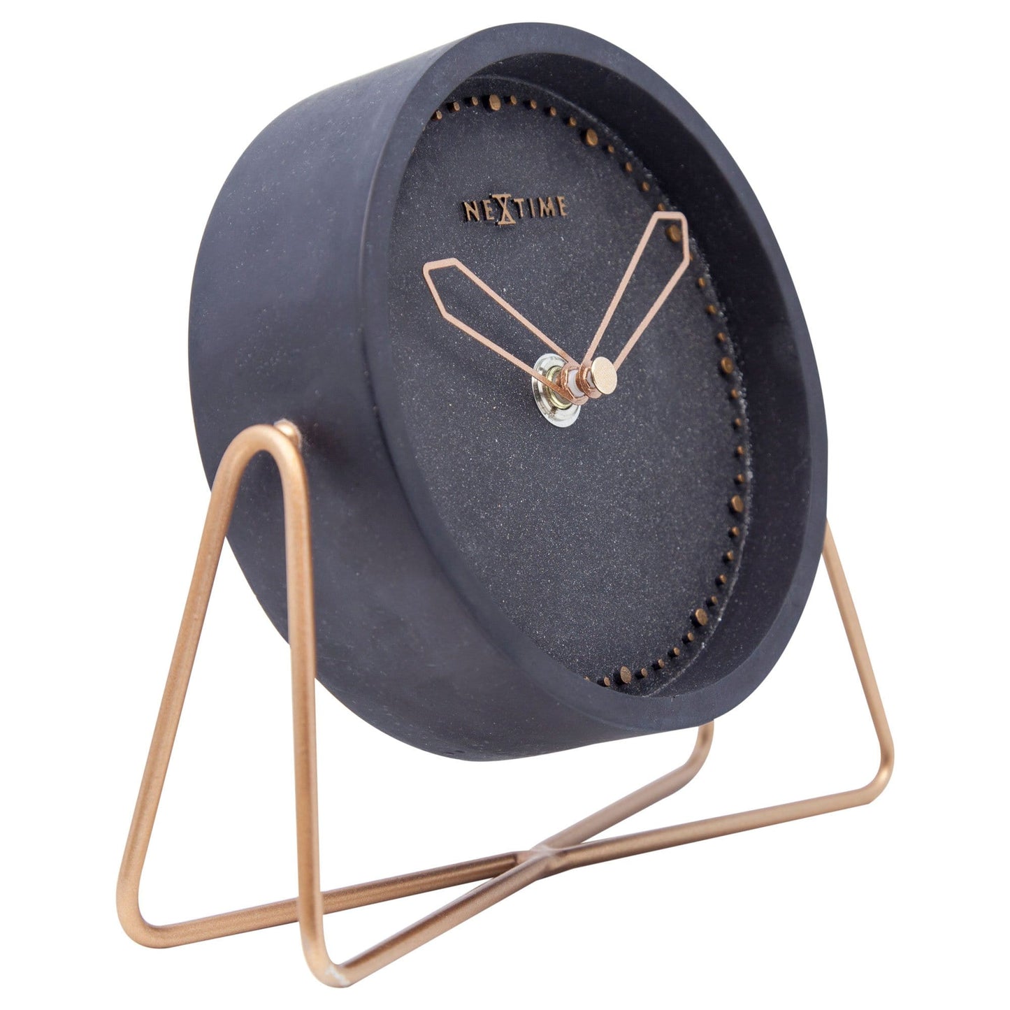 Tafelklok Polyresin – Compacte Design Klok – 17 cm