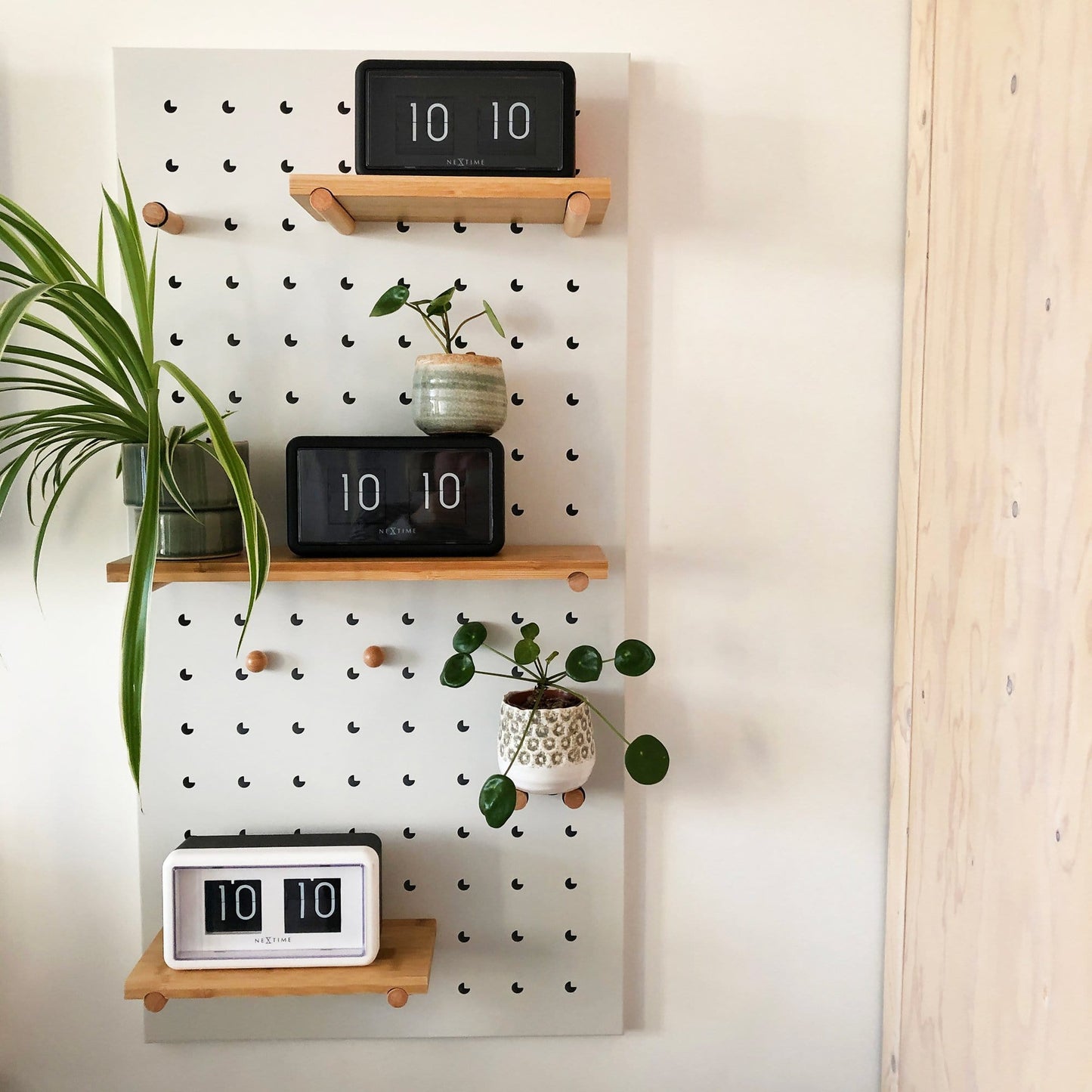 Flip Klok Tafel/Wand – Retro Design Klok – 18 cm