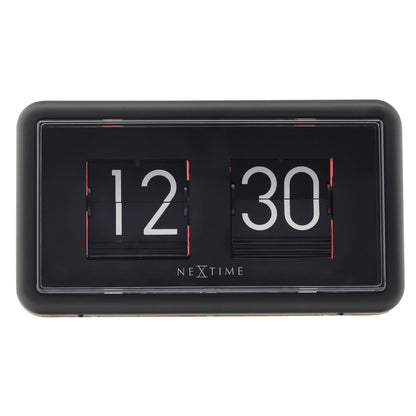 Flip Klok Tafel/Wand – Retro Design Klok – 18 cm