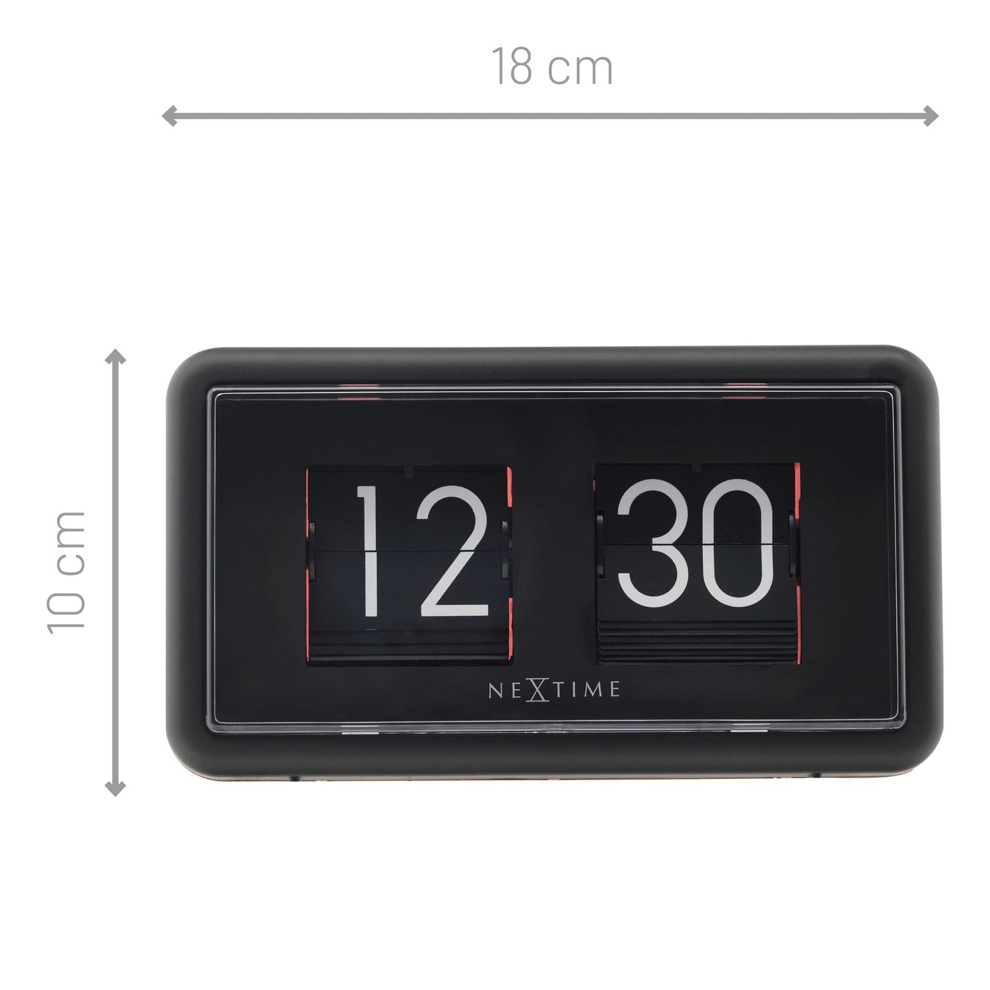 Flip Klok Tafel/Wand – Retro Design Klok – 18 cm
