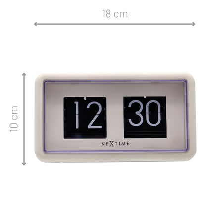 Flip Klok Tafel/Wand – Retro Design Klok – 18 cm