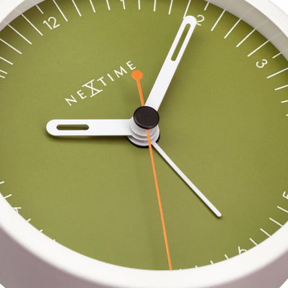 Stille Wekker Metaal – Compacte Alarmklok met Licht