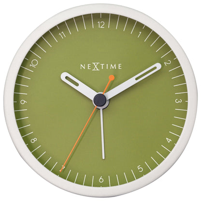 Stille Wekker Metaal – Compacte Alarmklok met Licht
