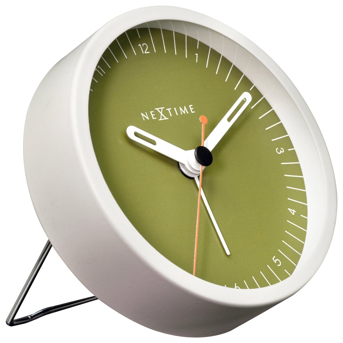 Stille Wekker Metaal – Compacte Alarmklok met Licht