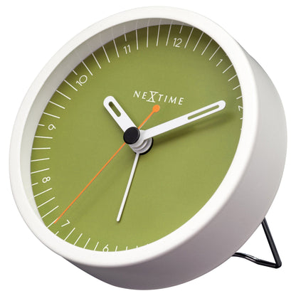 Stille Wekker Metaal – Compacte Alarmklok met Licht
