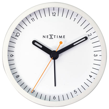 Stille Wekker Metaal – Compacte Alarmklok met Licht