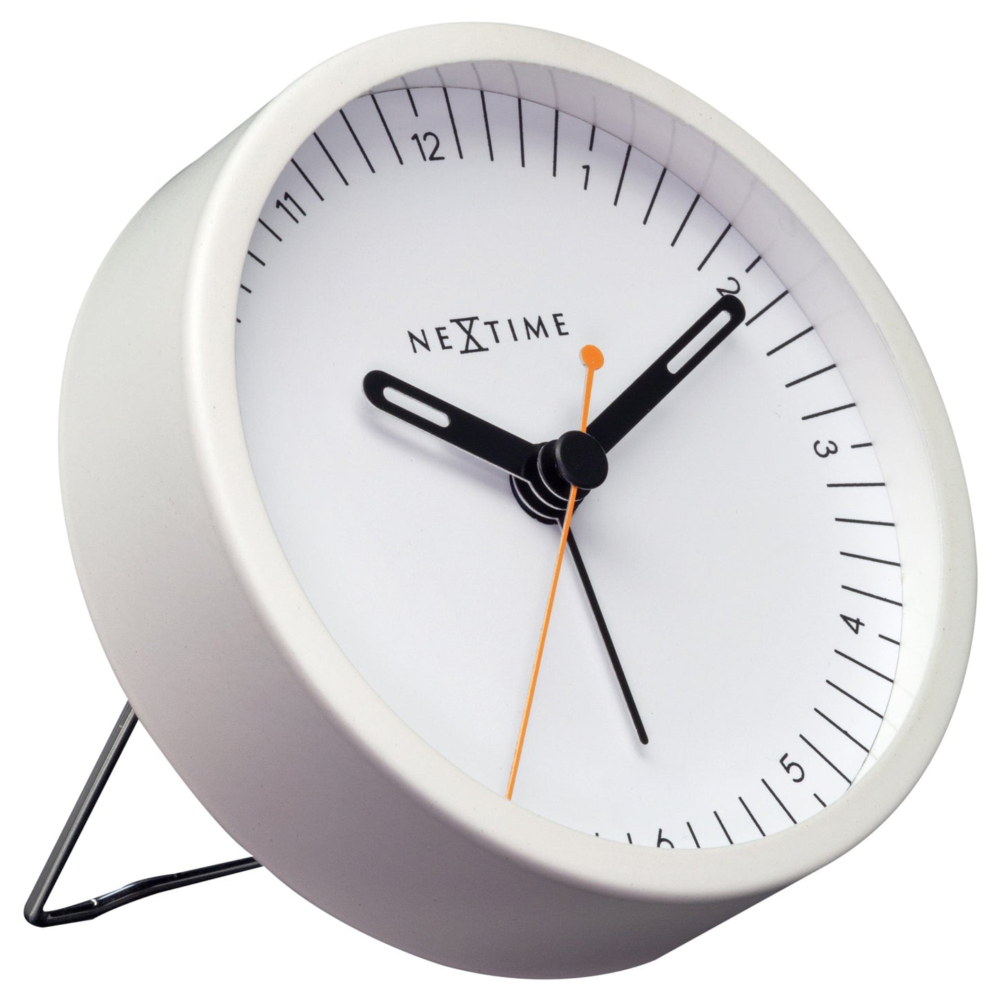 Stille Wekker Metaal – Compacte Alarmklok met Licht