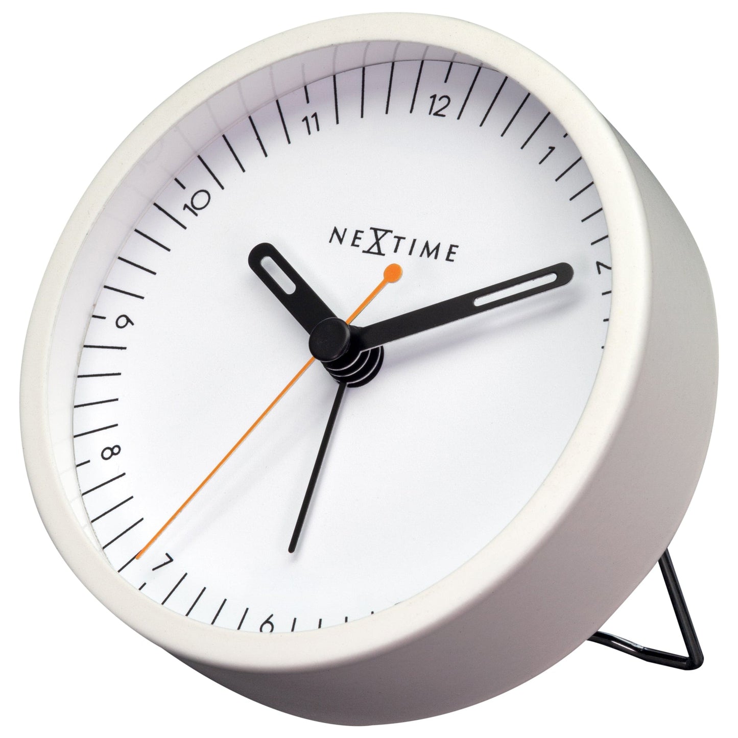Stille Wekker Metaal – Compacte Alarmklok met Licht