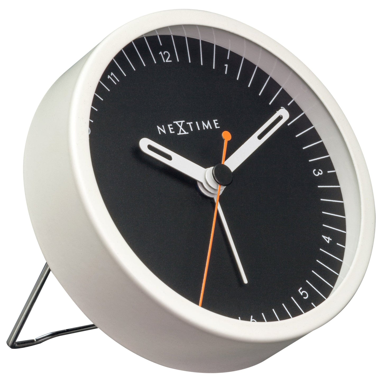 Stille Wekker Metaal – Compacte Alarmklok met Licht