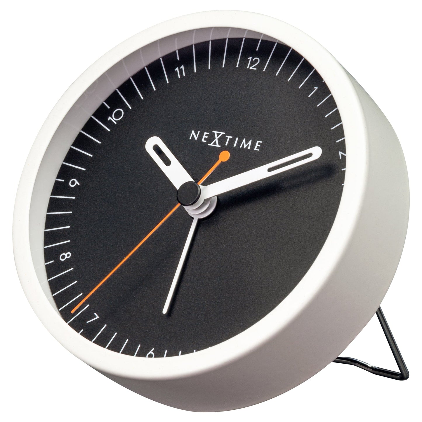 Stille Wekker Metaal – Compacte Alarmklok met Licht