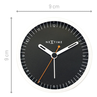 Stille Wekker Metaal – Compacte Alarmklok met Licht