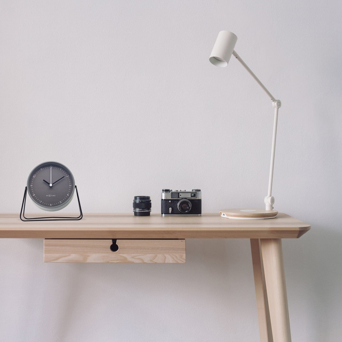 Stille Wekker Metaal – Tafelwekker Design – Berlin Table