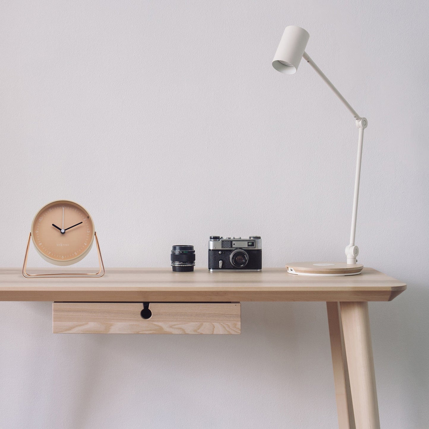 Stille Wekker Metaal – Tafelwekker Design – Berlin Table
