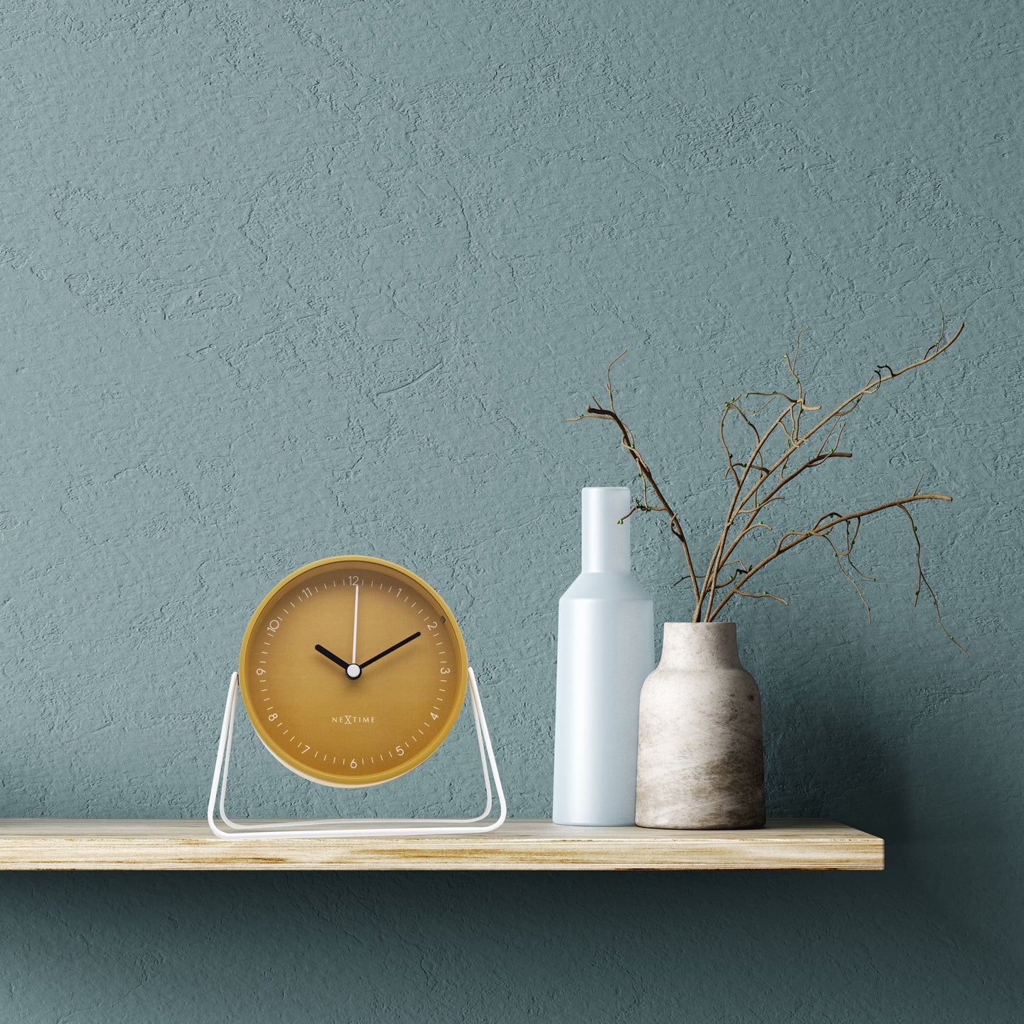 Stille Wekker Metaal – Tafelwekker Design – Berlin Table