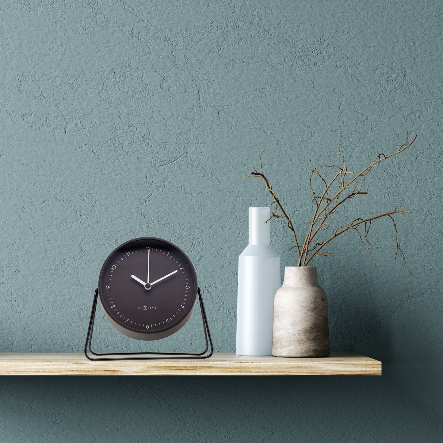 Stille Wekker Metaal – Tafelwekker Design – Berlin Table