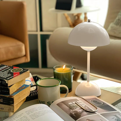 Scandinavische Tafellamp Draadloos LED Dimbaar Design
