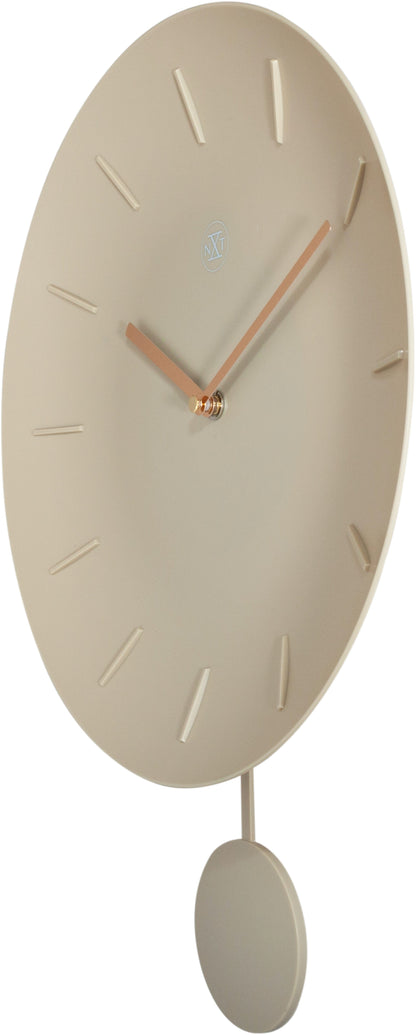 Wandklok 30 cm Kunststof – Modern Design