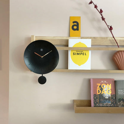 Wandklok 30 cm Kunststof – Modern Design