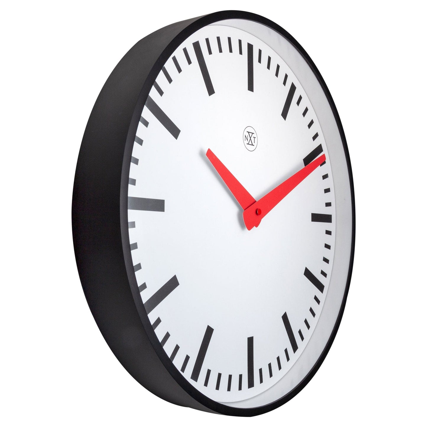 Stille Wandklok 25,5 cm Kunststof – Design Klok