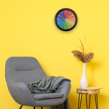 Stille Wandklok 36 cm Kunststof – Modern Design – Joy