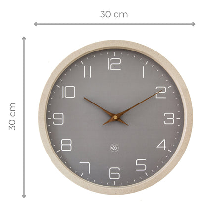 Stille Wandklok 30 cm Eco