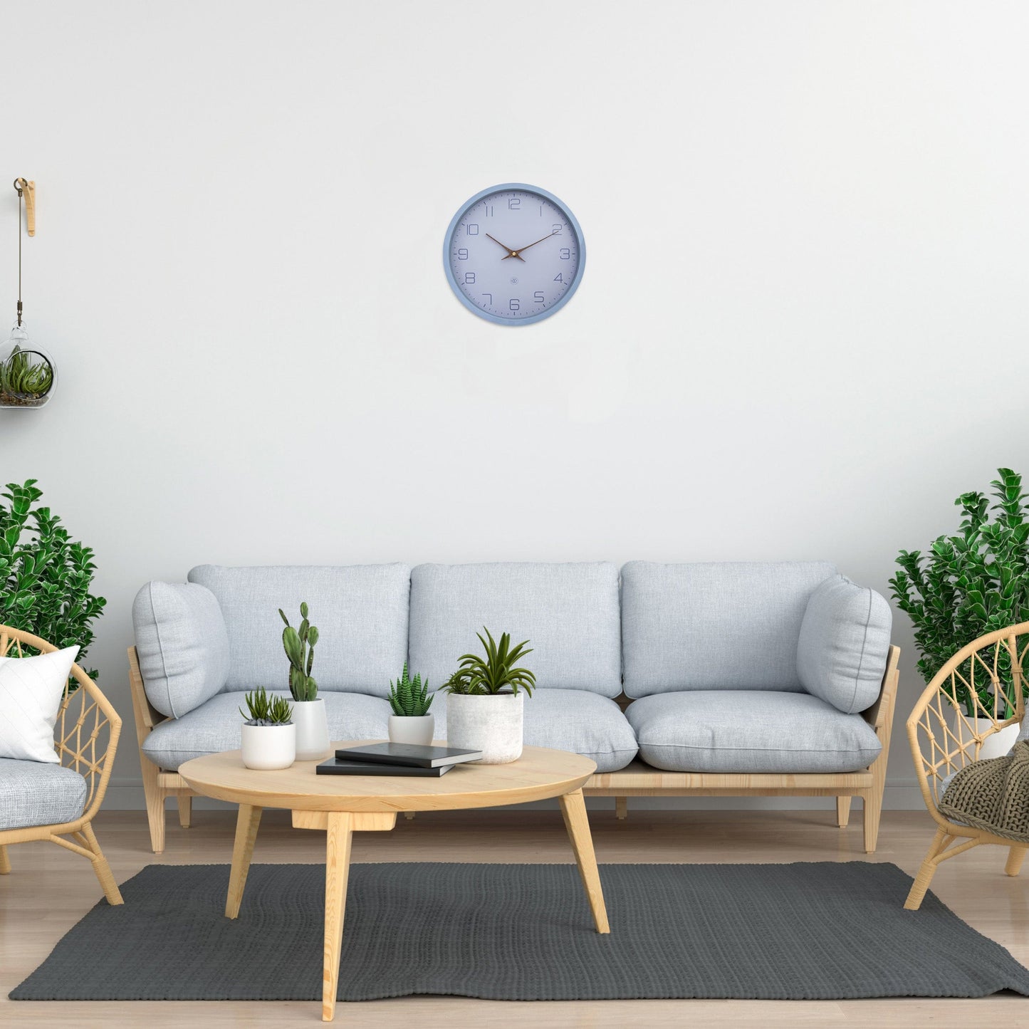 Stille Wandklok 30 cm Eco