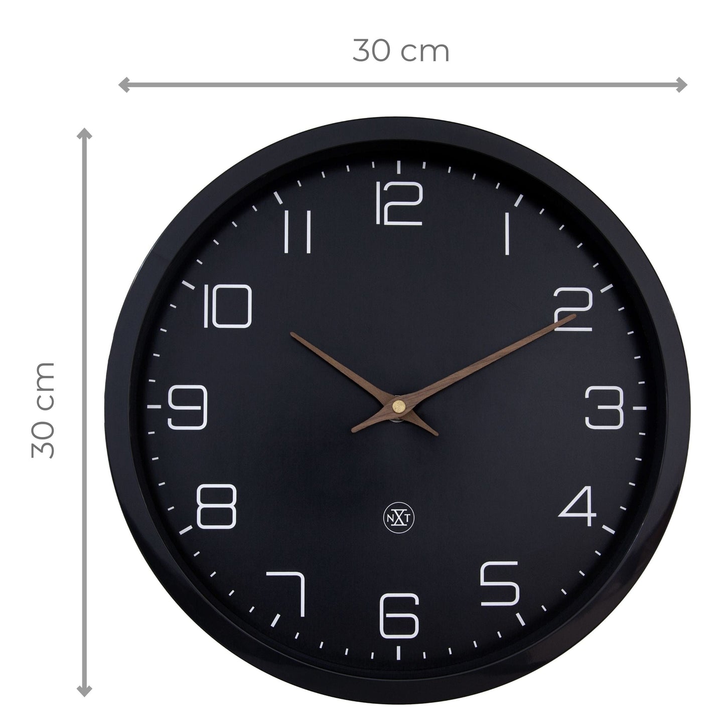 Stille Wandklok 30 cm Eco