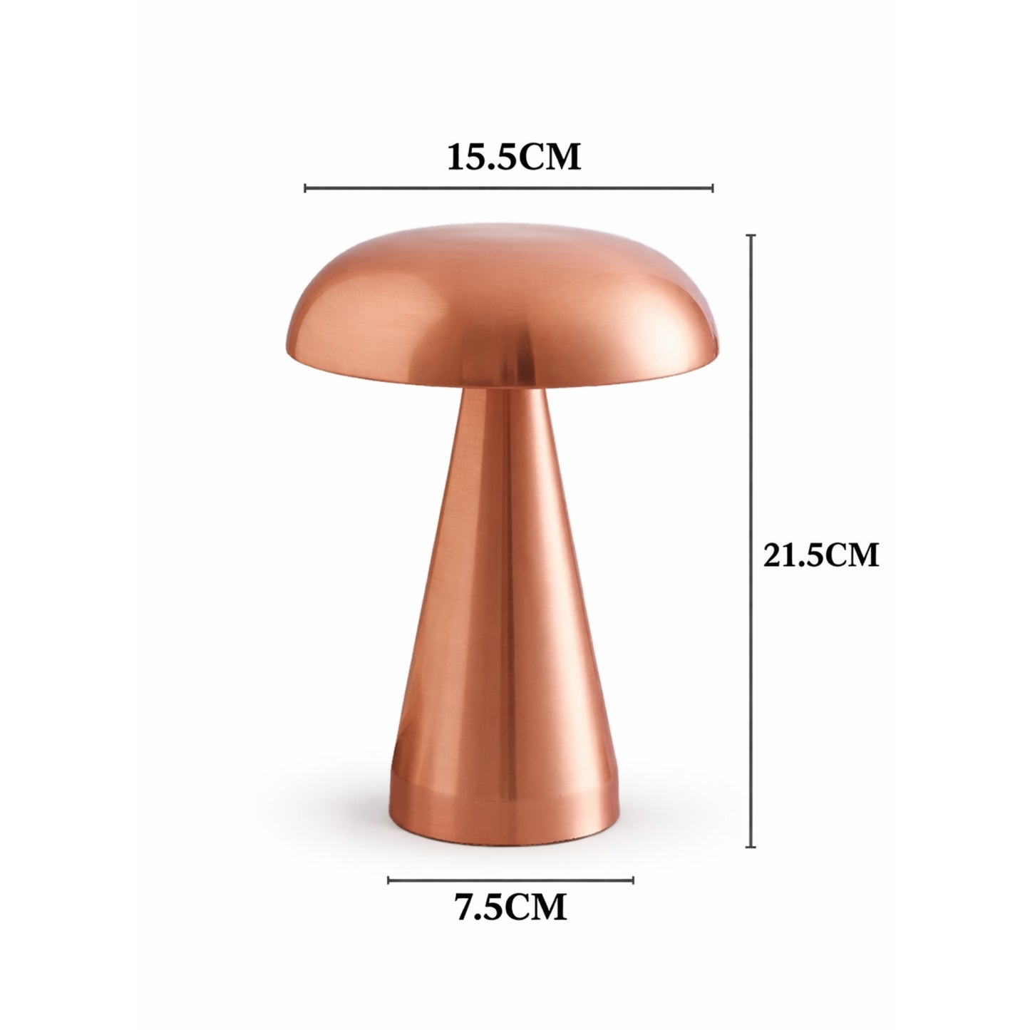 Decolind Tafellamp – Draadloos – Oplaadbaar – LED