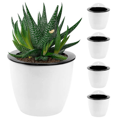 Verticale Zelfwaterende Bloempot – Moderne Plantenhouder