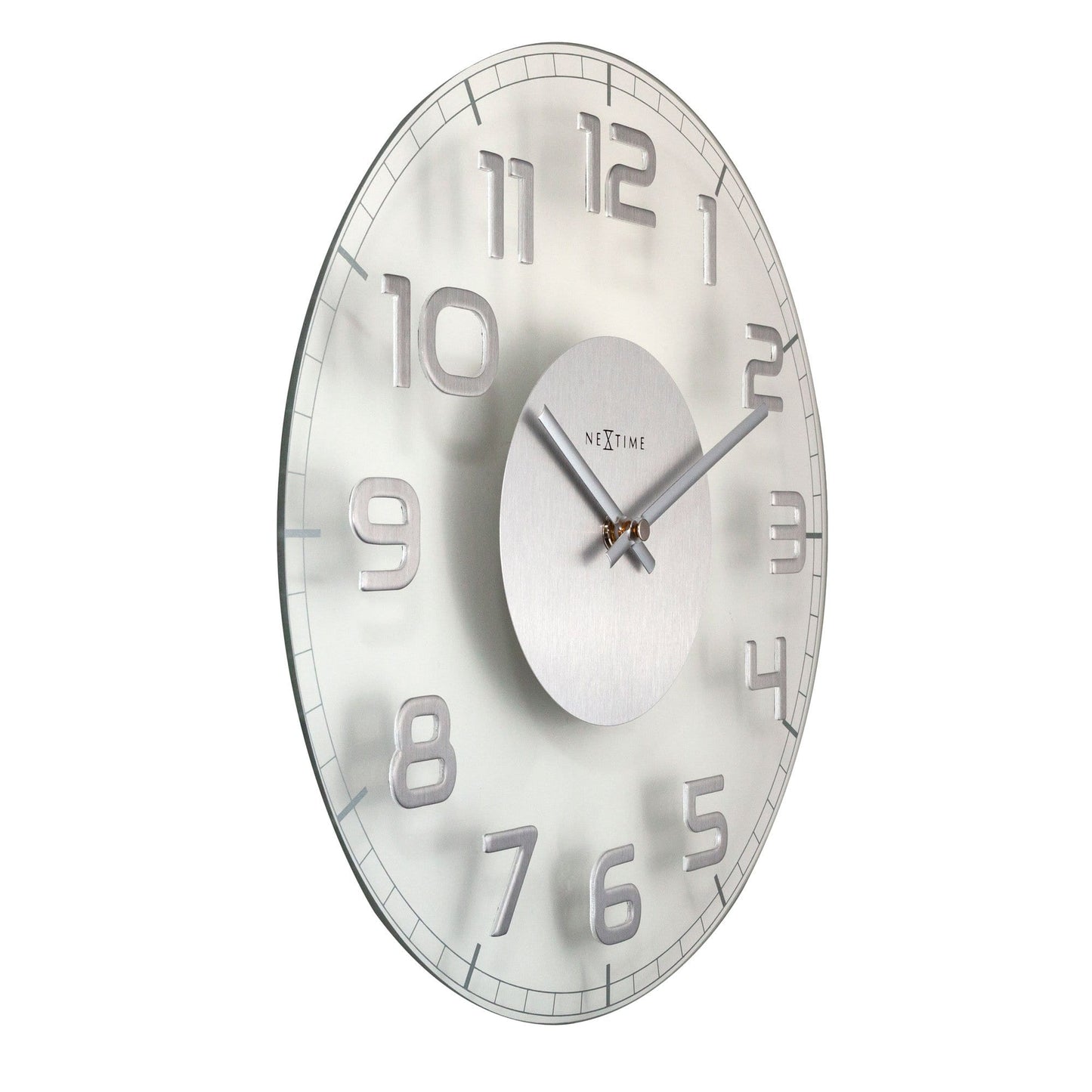 Wandklok 30 cm Glas – Moderne Design Klok