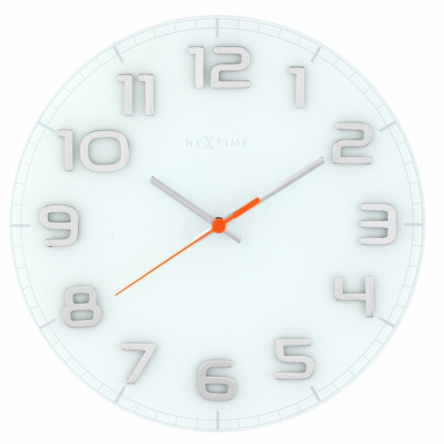 Wandklok 30 cm Glas – Moderne Design Klok
