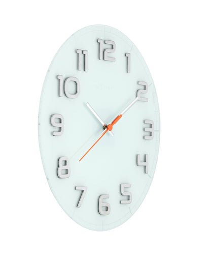 Wandklok 30 cm Glas – Moderne Design Klok