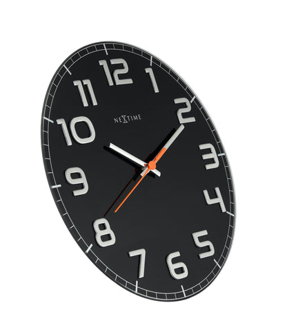 Wandklok 30 cm Glas – Moderne Design Klok