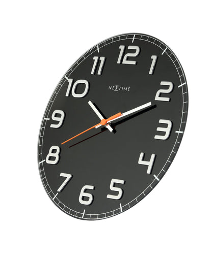 Wandklok 30 cm Glas – Moderne Design Klok