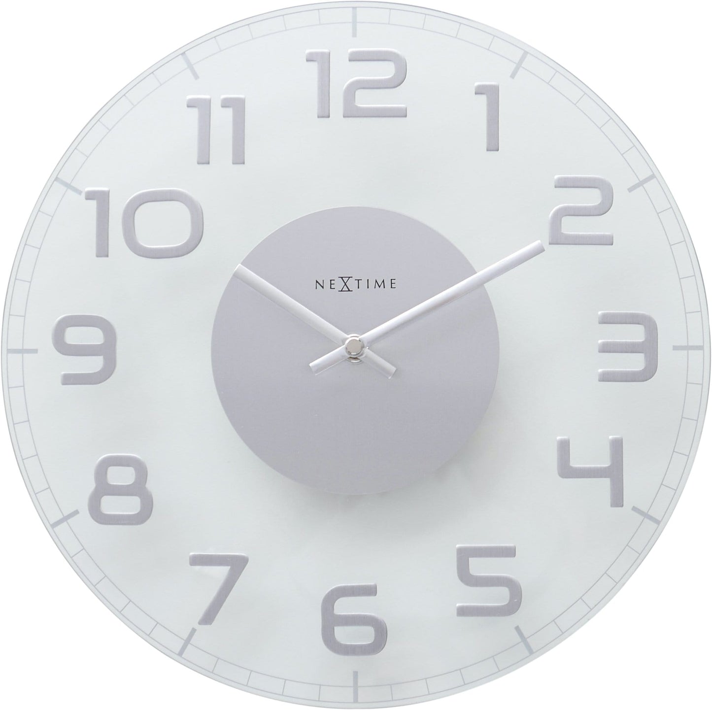 Wandklok 30 cm Glas – Moderne Design Klok