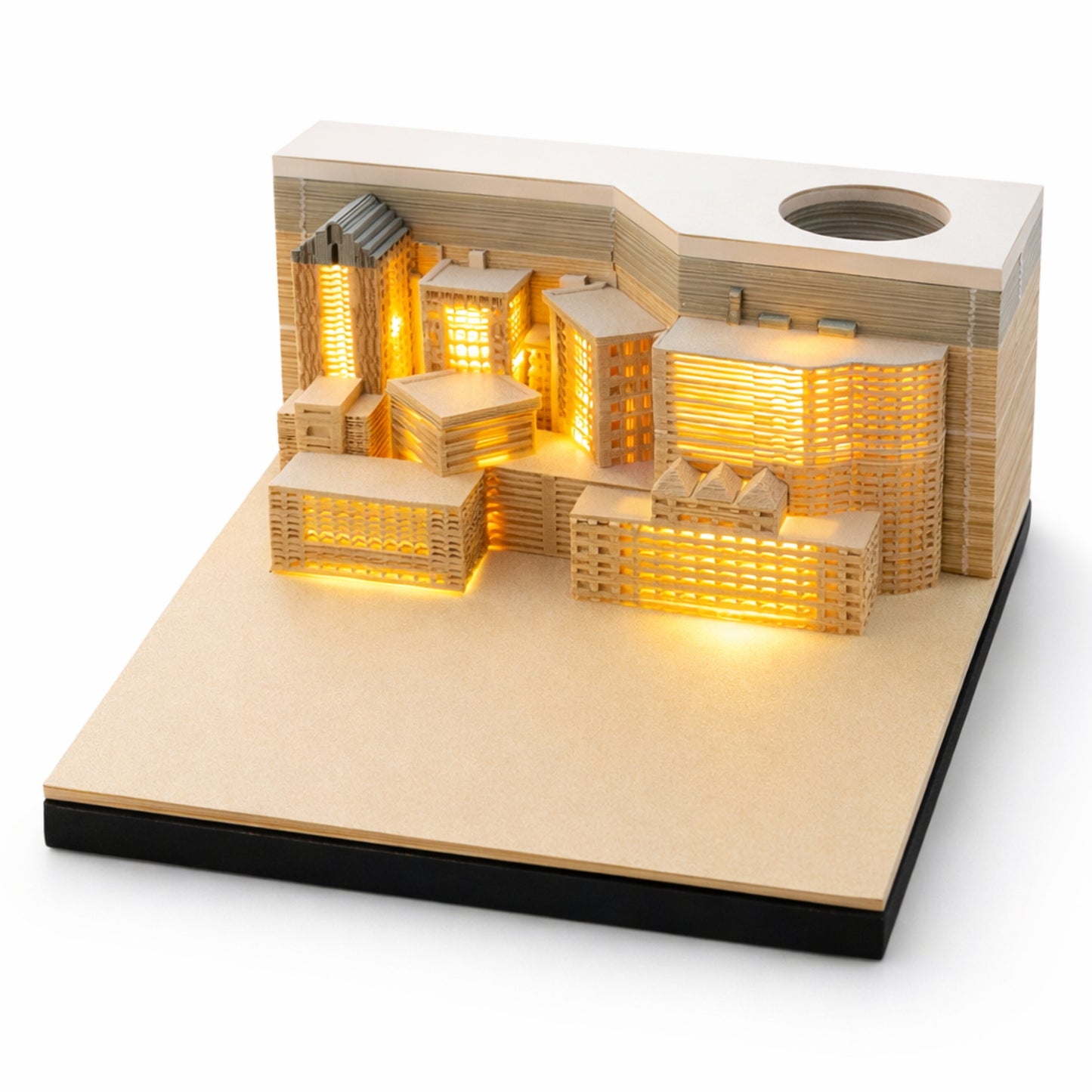 Decolind Memo Pad – 3D – Paddenstoel – Met LED