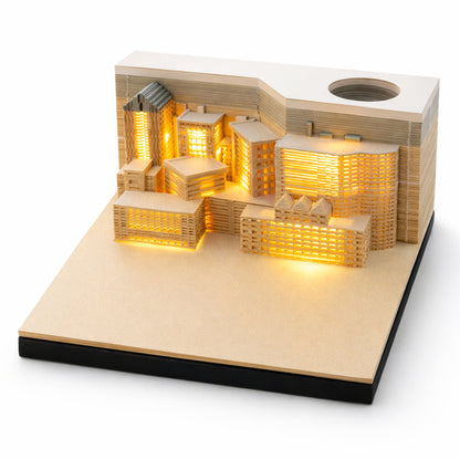 Decolind Memo Pad – 3D – Paddenstoel – Met LED