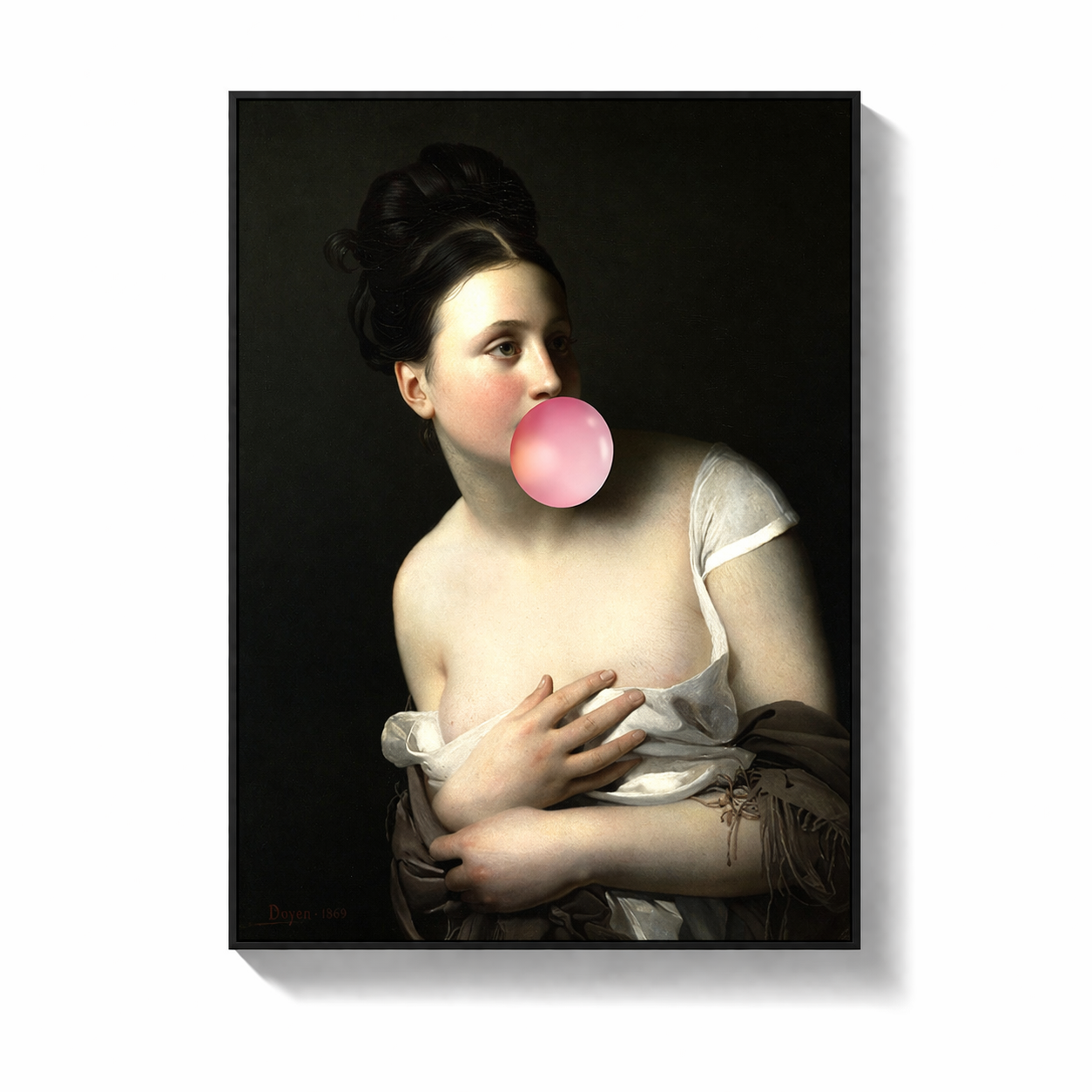 Modern Abstract Canvas – Vrouw Kunst