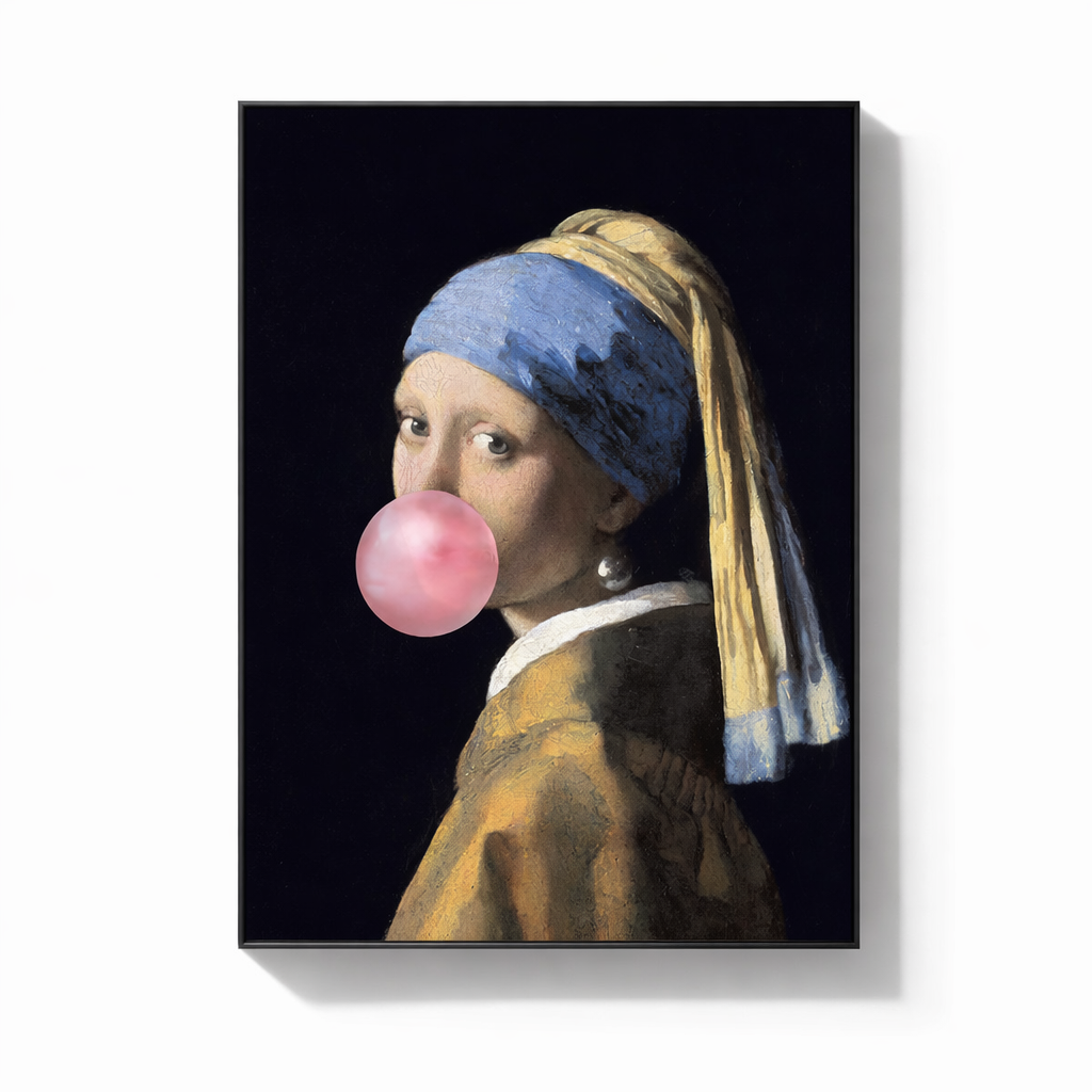 Modern Abstract Canvas – Vrouw Kunst