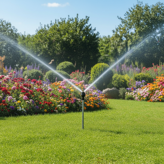 Automatisch Roterend Sproeisysteem – Efficiënte Tuinbewatering