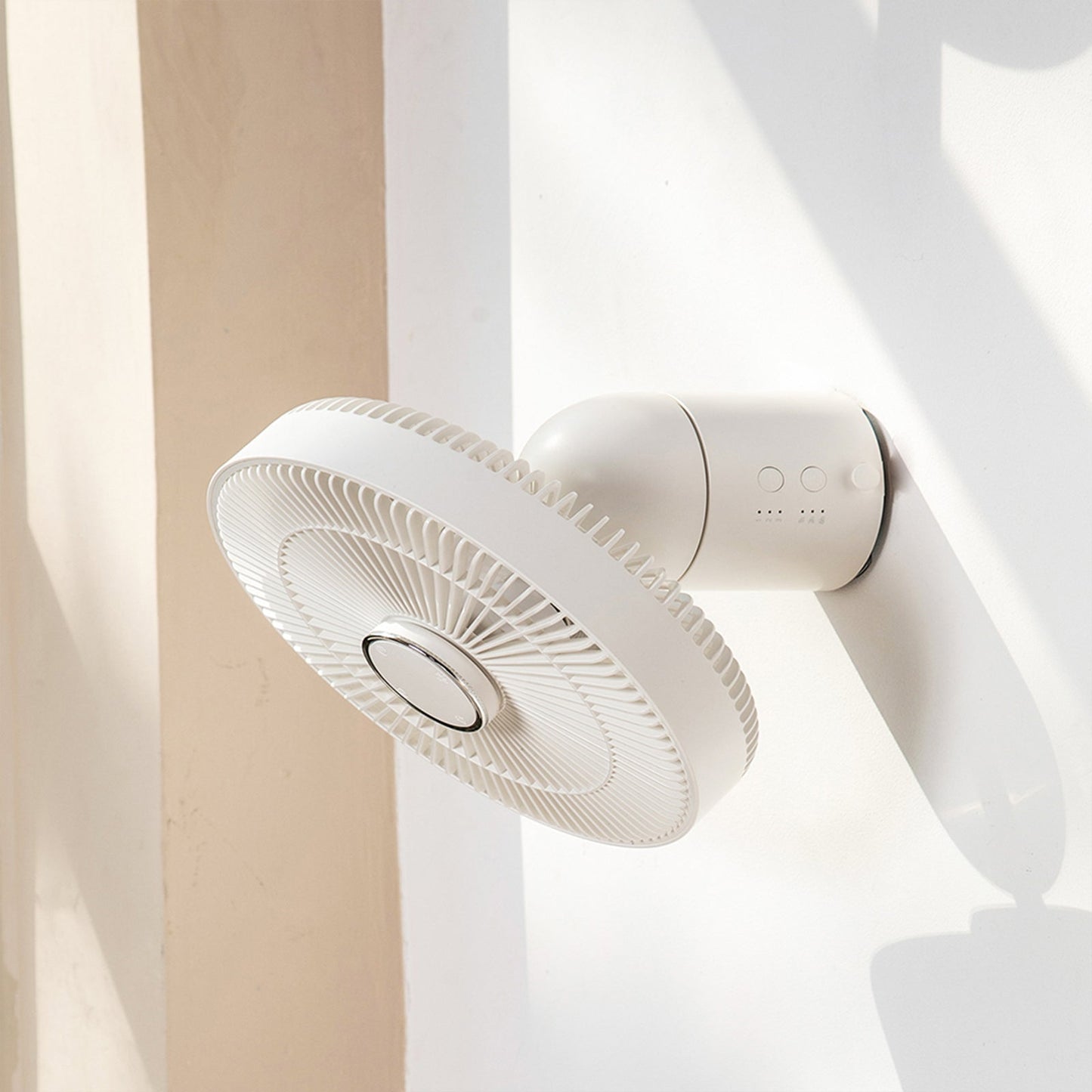 Oplaadbare Campingventilator.
